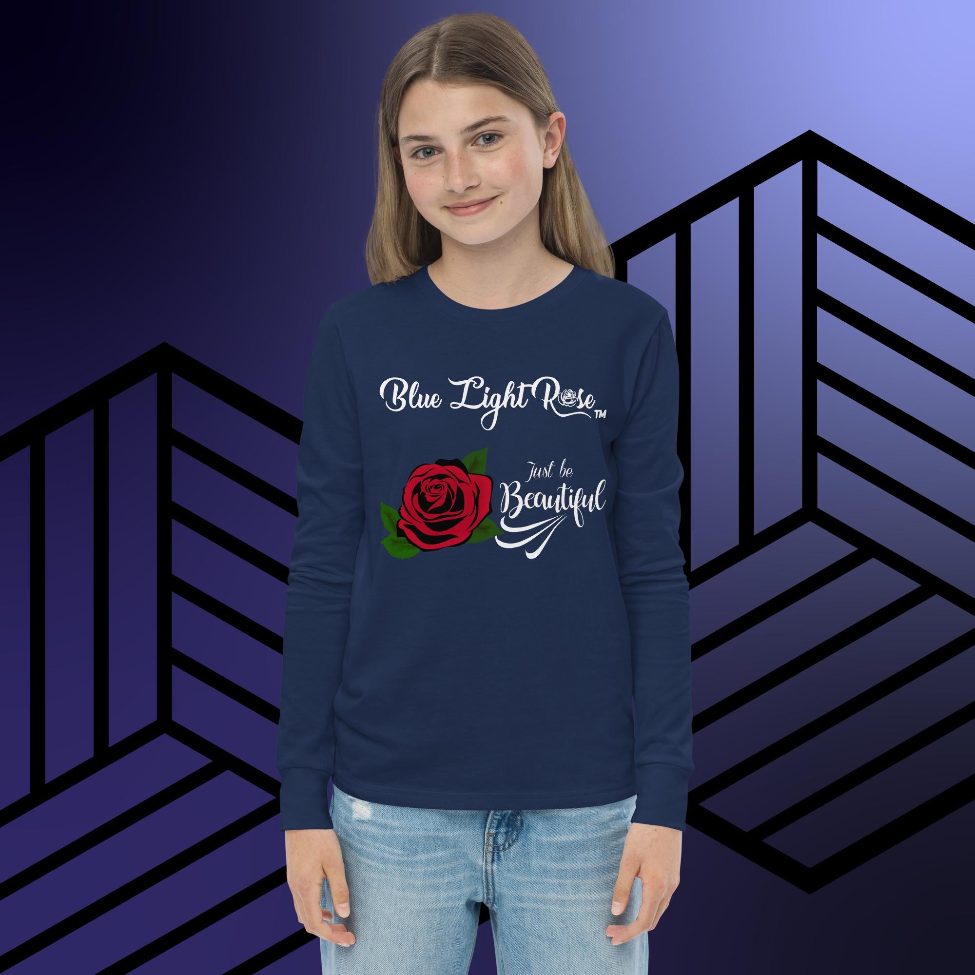 Just be Beautiful Youth Long Sleeve Tee