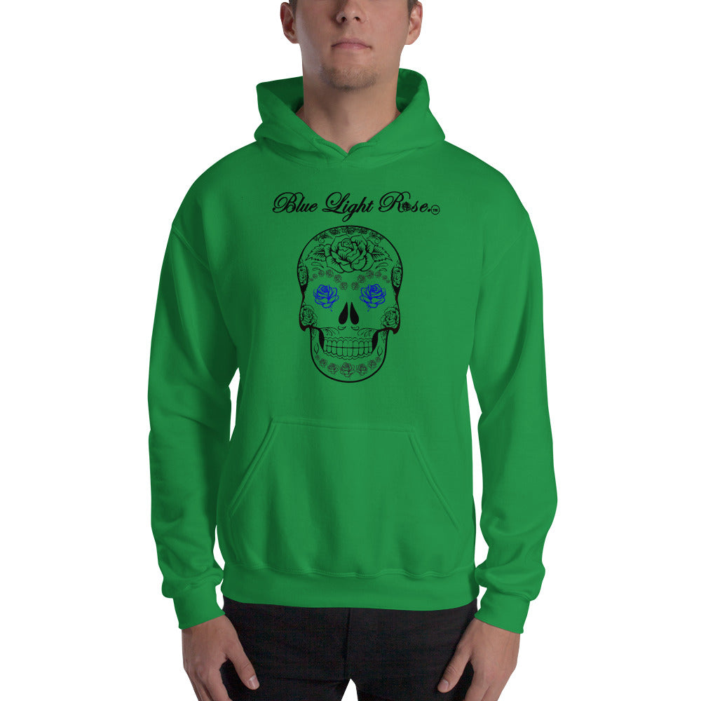 Skull Face Hooded Sweatshirt