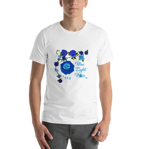 Blue Light Rose 1965 Short Sleeve Unisex T-Shirt