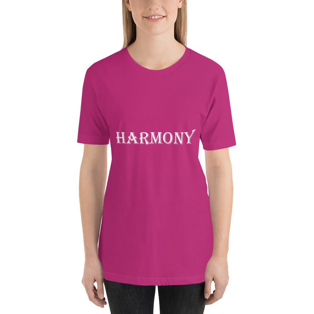 Harmony Short Sleeve Unisex T-Shirt