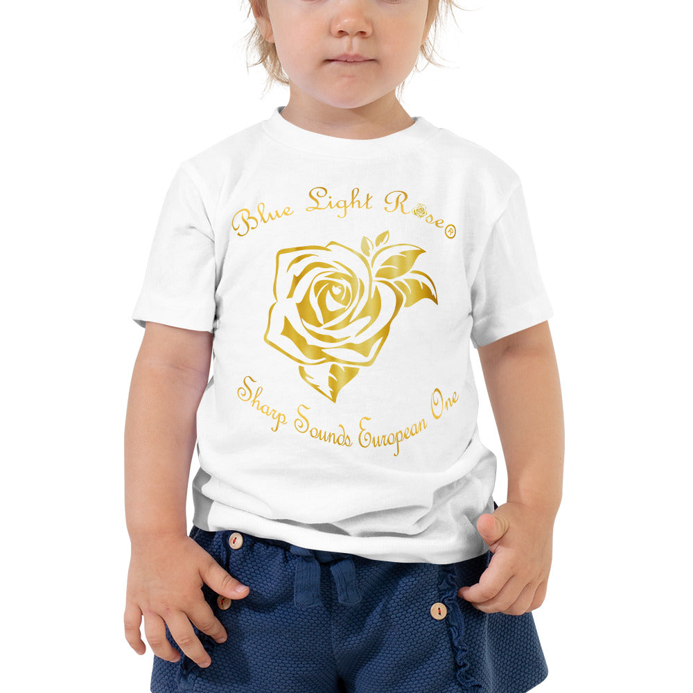 Gold Rose Toddler Short Sleeve Tee