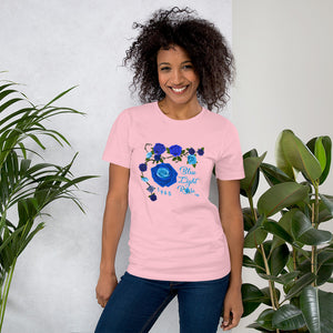 Blue Light Rose 1965 Short-Sleeve Unisex T-Shirt