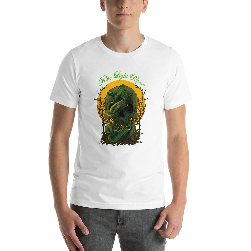 Snake Skull Men's Short Sleeve T-Shirt