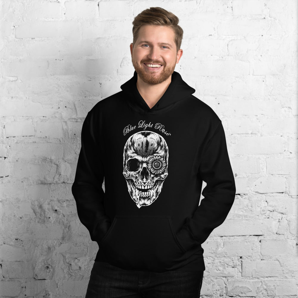 BLR 715 Men's Skull Hoodie