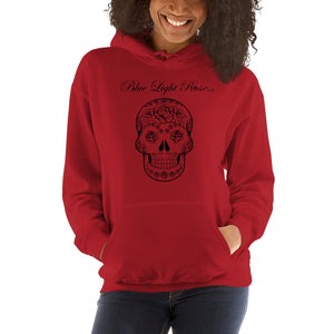 Women's Skull Face Hooded Sweatshirt