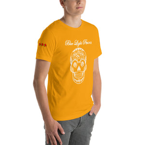 White Skull Face Short Sleeve T-Shirt