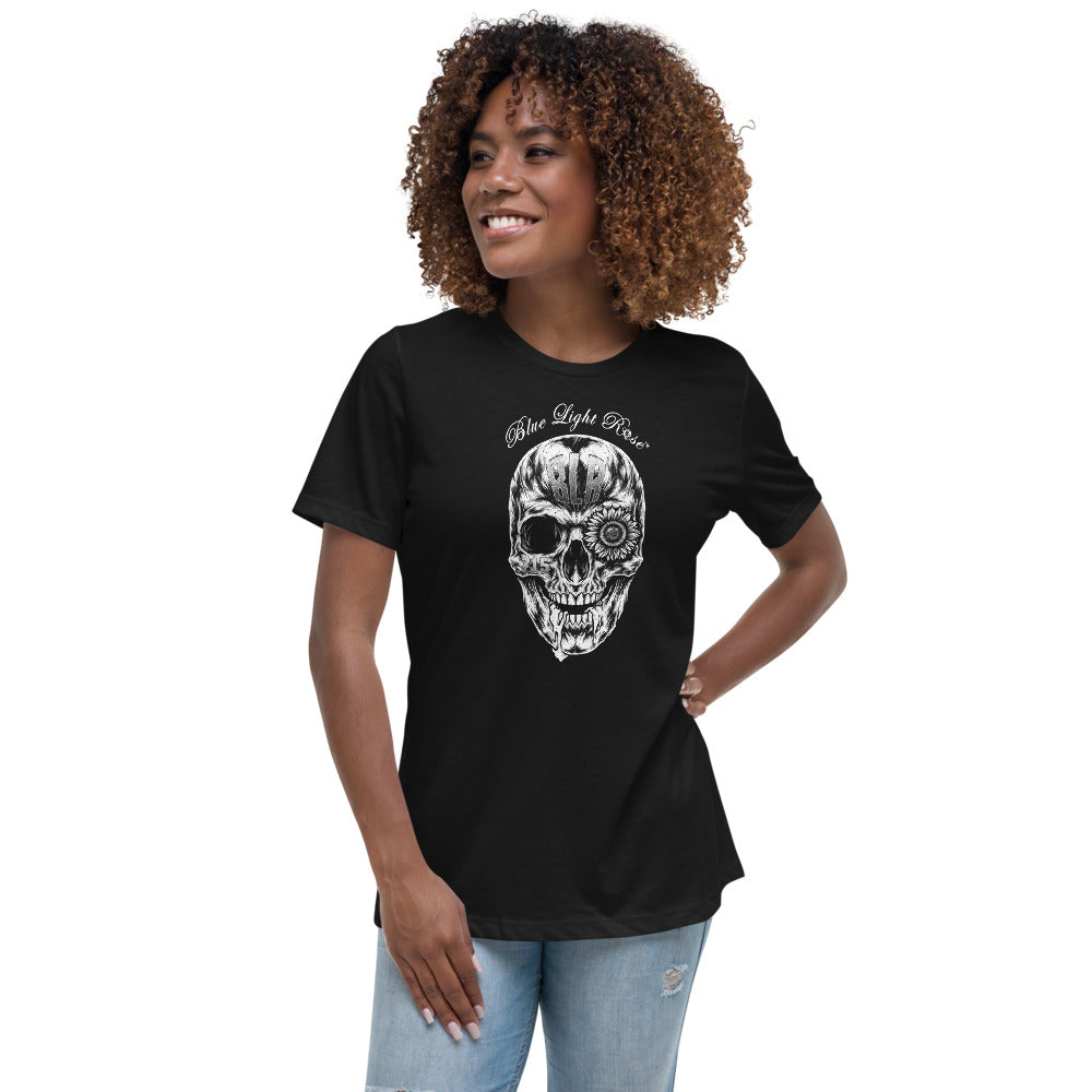 BLR 715 Skull Women's Relaxed T-Shirt