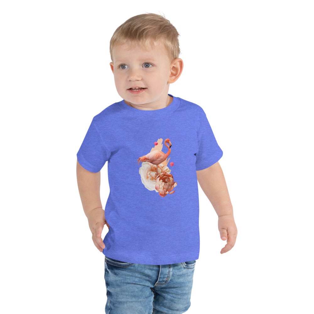 Flamingo Toddler Short Sleeve Tee