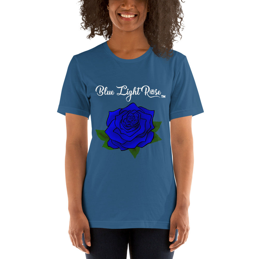 Blue Rose Unisex Short Sleeve T-Shirt