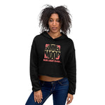 Summer Mood Crop Hoodie