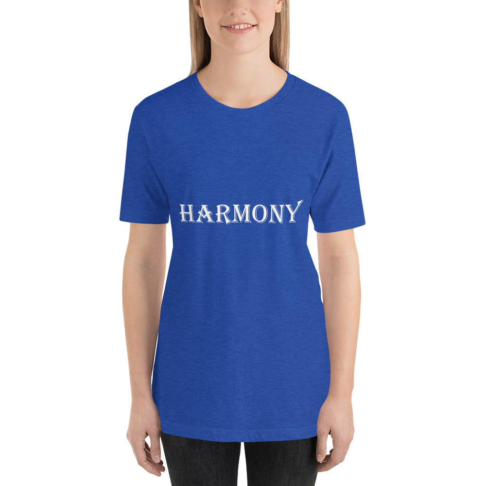 Harmony Short Sleeve Unisex T-Shirt