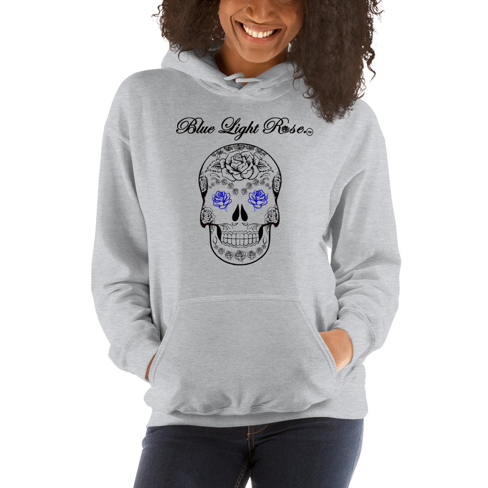 Women's Rosy Blue Hooded Sweatshirt