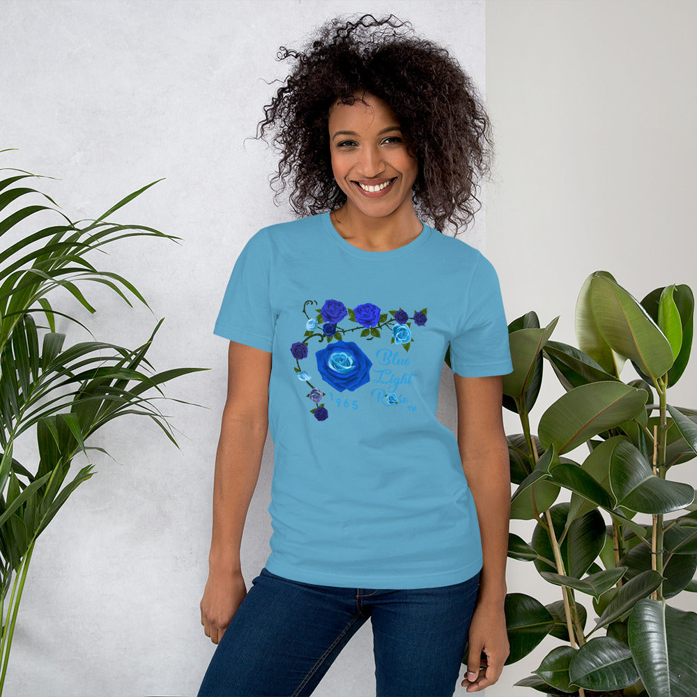 Blue Light Rose 1965 Short-Sleeve Unisex T-Shirt