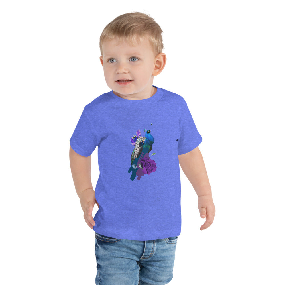 Peacock Toddler Short Sleeve Tee