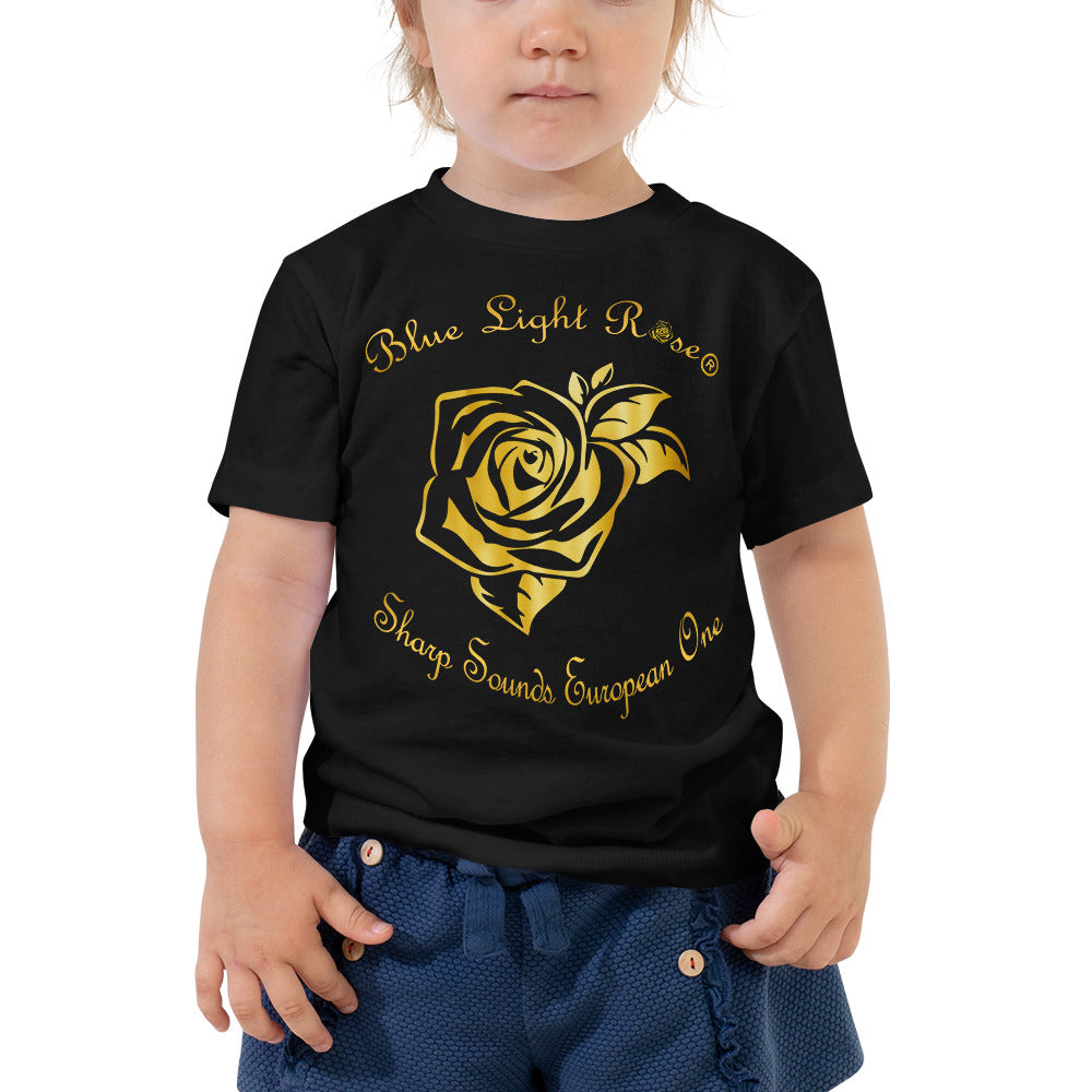 Gold Rose Toddler Short Sleeve Tee