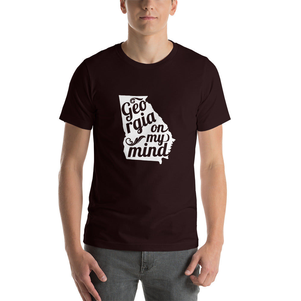 Georgia On My Mind Short Sleeve Unisex T-Shirt