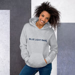 Blue Light Rose Unisex Hoodie