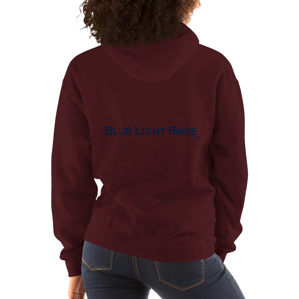 Women's Rose Sugar Hooded Sweatshirt