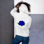 Blue Light Rose Unisex Hoodie