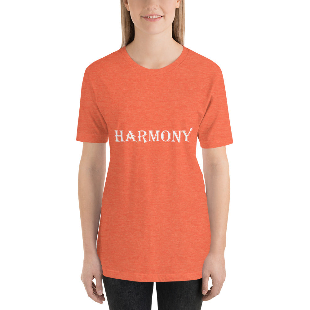 Harmony Short Sleeve Unisex T-Shirt