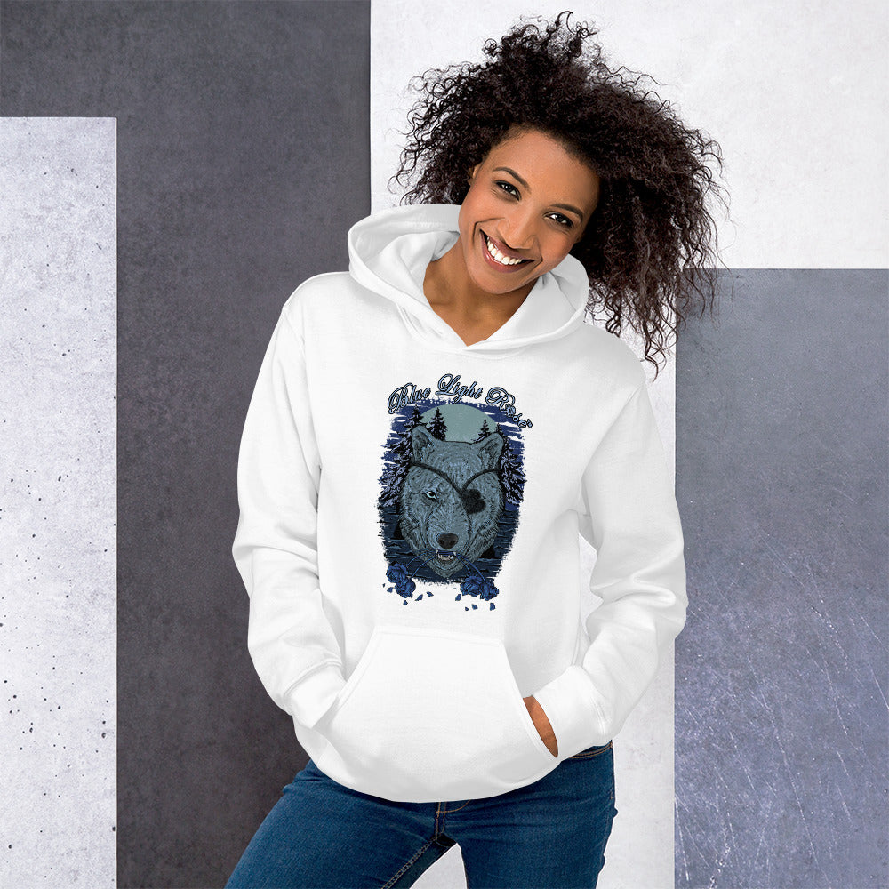 Wolf Rose Unisex Hoodie