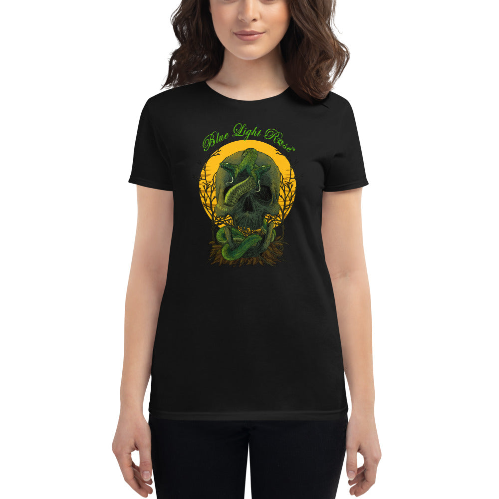 BLR 715 Skull Women's Short Sleeve T-Shirt