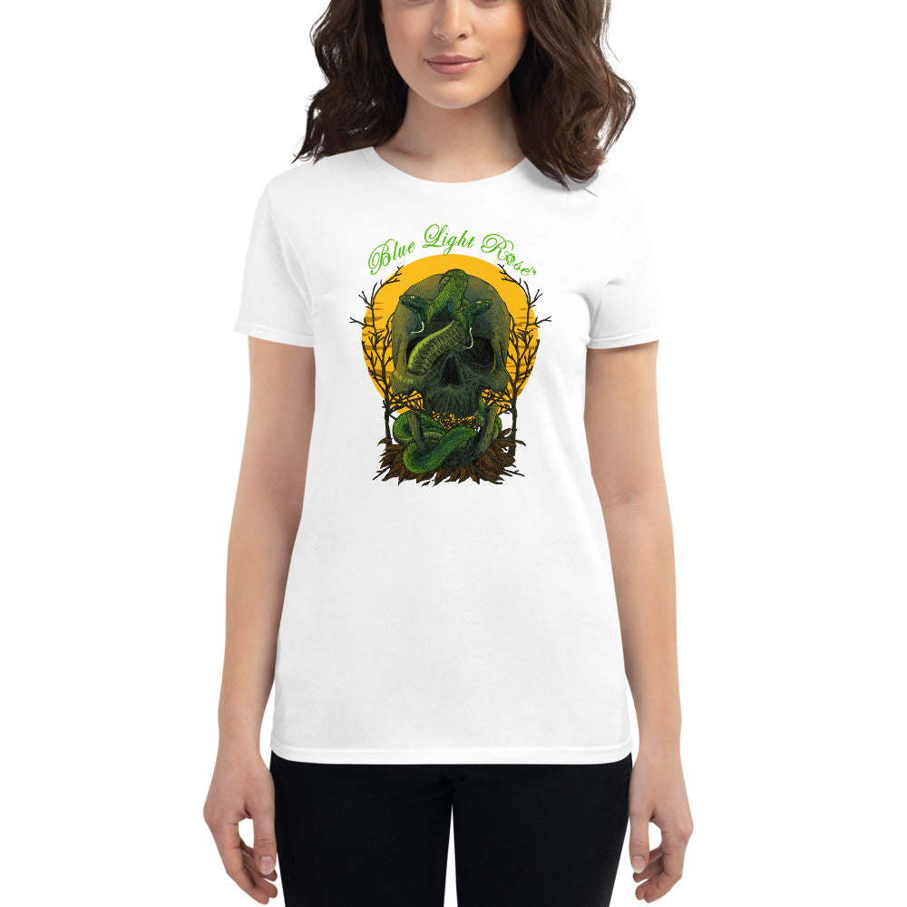 BLR 715 Skull Women's Short Sleeve T-Shirt