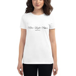 Blue Light Rose Women's Short Sleeve T-Shirt