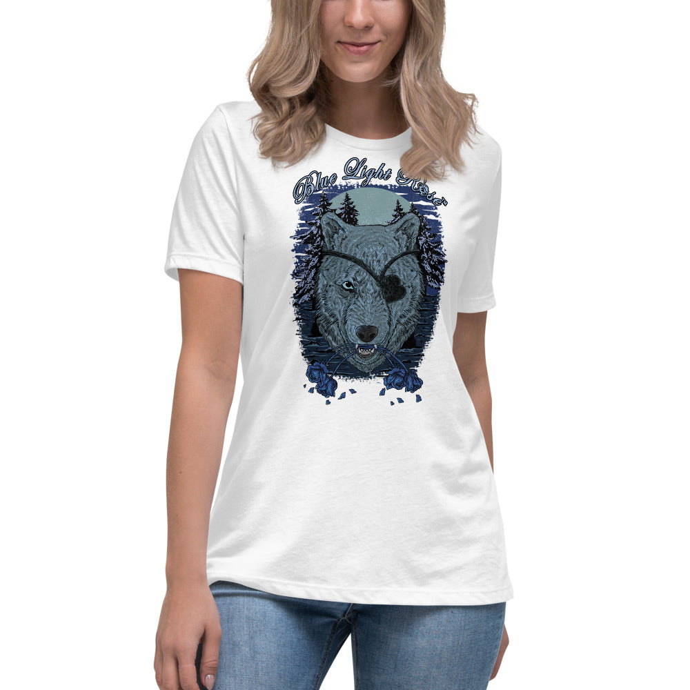 Wolf Rose Women's Relaxed T-Shirt